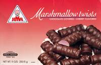 Marshmellow Twists - Chocolate Covered - Cherry Flavored - 9oz (255.15g)