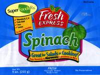 Spinach - 9 oz. (255 g)