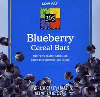 365 Everyday Value Blueberry Cereal Bars  - 7.9oz (224g)