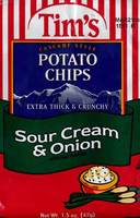Sour Cream & Onion Potato Chips - 1.5oz (42g)