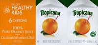 Tropicana Pure Premium 100% Pure Orange Juice - 6-8FL OZ Cartons (3 PT), 6-240mL (1.44L)