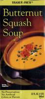 Butternut Squash Soup  - 21 FL OZ (1QT) 946ml  