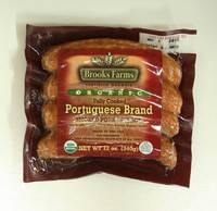 Brooks Farms Portuguese Brand Smmoked Pork Sausage - 12oz (340g)