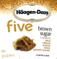 Häagen-Dazs 5 - Brown Sugar - 14 fl oz (414mL)  