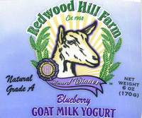 Blueberry Goat Milk Yogurt - 6oz (170g)