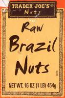 Raw Brazil Nuts - 16oz (1lb) 454g