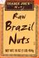 Raw Brazil Nuts - 16oz (1lb) 454g