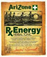Arizona RX Energy Herbal Tonic - 20 fl. oz. (1pt. 4oz.) 591ml