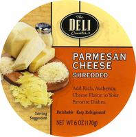 Parmesan Cheese Shredded - 6 OZ (170g)