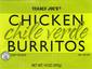 Chicken Clile Verde Burritos - 14 OZ (397g)
