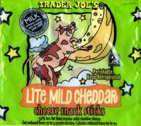 Lite Mild Cheddar Cheese Snake Sticks - 10 OZ (284g)
