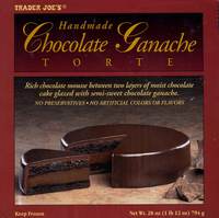 Handmade Chocolate Ganache Torte - 28 oz (1 lb 12 oz) 794 g