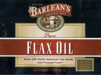 Pure Flax Oil - 100 Softgels / 1000 mg ea.