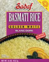 Golden White Basmati Rice  - 16 OZ. 453.7g