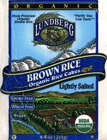 Brown Rice - Organic Rice Cakes - 8.5 oz (241g)