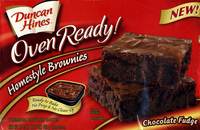 Duncan Hines - Homestyle Chocolate Fudge Brownies - 17 OZ (1 LB 1 OZ) 482 g