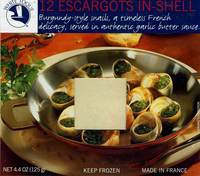 Escargots In-Shell - 4.4 OZ (125 g)