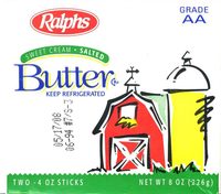 Ralphs Salted Butter - 8 OZ (226g)