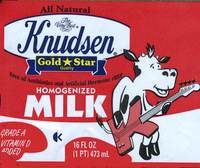 Knudsen Homogenized Milk - 16 FL OZ (1 PT) 473 mL
