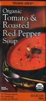 Organic Tomato & Roasted Red Pepper Soup - 32 FL. OZ. (1 QT) 946 ml