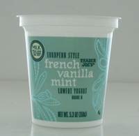French Vanilla Mint Yogurt - 5.3oz 150g
