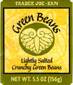 Lightly Salted Crunchy Green Beans - 5.5 oz (156g)