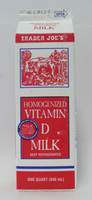 Vitamin D Milk - one quart (946ml)