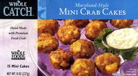 Whole Catch Maryland Style Mini Crab Cakes - 8 OZ (227g)