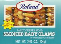 Smoked Baby Clams - 3.66 OZ. (104g)