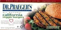 Dr Praeger's All Natural California Veggie Burgers - 11oz (312g)