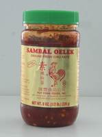 Sambal Oelek - Ground Fresh Chili Paste - 8 oz (1/2 lb) (226 g)