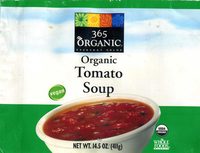 365 Organic - Tomato Soup - 14.5 OZ. (411g)