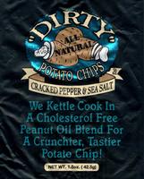 Potato Chips - Cracked Pepper & Sea Salt - 1.5 oz. (42.5g)