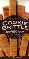 Holly Baking Cookie Brittle - Original Butter Rich - 6oz (168g)