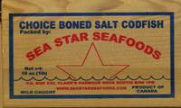 Choice Boned Salt Codfish - 1 lb (16 oz)