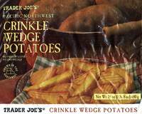 Crinkle Wedge Potatoes - 24oz (1lb.8oz) (680g)