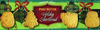 Pure Butter Holiday Shortbread - 6.2oz (175g)