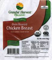 Organic Chicken Breast - 6oz (170g)