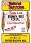 Brown Rice Cereal - 6ozs (170g)