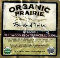 Organic Prairie - Hardwood Smoked Uncured Ham - 6oz (170 grams)