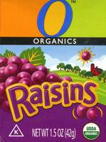 Organics - Organic Raisins - 1.5oz (42g)