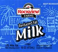 Reduced Fat Milk - 16 OZ (1 Pint) 473mL