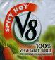 Spicy Hot V8 Vegetable Juice - 354.9 mL