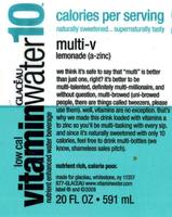Vitamin Water - Multi-V Lemonade  - 20 fl oz (591mL)