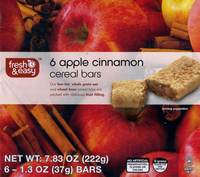 Apple Cinnamon Cereal Bars - 7.83oz (222g)