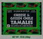 Cheese & Green Chile Tamales - 10oz (284g)