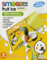 Smooze Fruit Ice - Coconut + Pineapple - 17.6 fl oz (552g)
