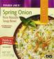 Spring Onion Rice Noodle Soup Bowl - 2.5oz (71g)