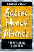 Sesame Honey Almonds - 16oz (1lb) 454g